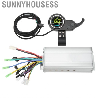 Sunnyhousess 48V 60V   Controller With LCD Panel Thumb Throttle Kit New