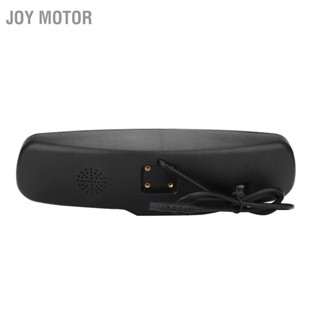 JOY Motor กระจกมองหลังรถยนต์ขนาด 4.3 นิ้วจอภาพลดแสงอัตโนมัติพร้อมขายึดสีดำ