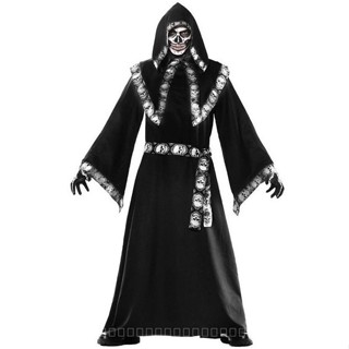 [0630]Cloak Wizard European and American Mens Suit  game wear costume ball cosplay Animation Comic  costumes Halloween  stage wear performance wear role-playing mens clothing TVQ