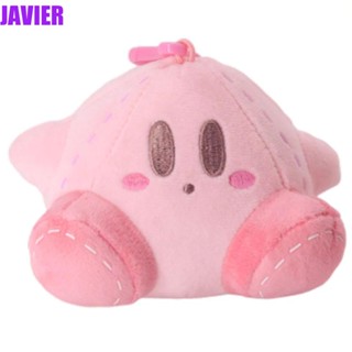 Javier Kirby Star Kawaii พวงกุญแจตุ๊กตาโปเกมอน สีชมพู สีส้ม ขนาด 13 ซม.