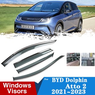 ที่บังแดดหน้าต่างรถยนต์ อุปกรณ์เสริม สําหรับ BYD Dolphin EA1 Atto 2 2021 2022 2023 dolphin ชุดแต่ง byd dolphin accessories byd dolphin 2023 byd dolphin เบาะ dolphin byd