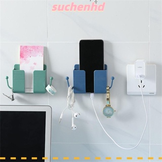 Suchenhd ที่วางโทรศัพท์ ขาตั้งออแกไนเซอร์ ที่วางโทรศัพท์ แบบติดผนัง