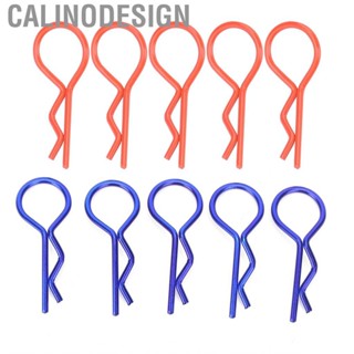 Calinodesign 10Pcs 13MM RC Car   R‑Shape Body Clips Pins For 1/5 1/6 1/8 1/10