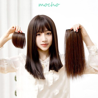 Mocho แผ่นวิกผมไฟเบอร์ธรรมชาติ แบบหนา มองไม่เห็น