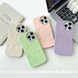 เคสโทรศัพท์มือถือ ซิลิโคนนิ่ม ลายไอศกรีม Makaron สีสันสดใส สําหรับ IPhone 14 13 12 11 Pro Max