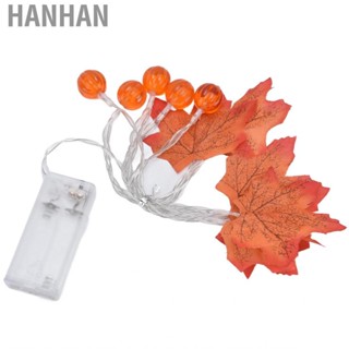 Hanhan Fall Light 10LEDs  Powered Pumpkin Maple Leaf String Party Hot