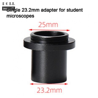 ⭐NEW ⭐Microscope C Mount Adapter Lens for 1X 23.2mm Microscope with30mm/30.5mm Adapter