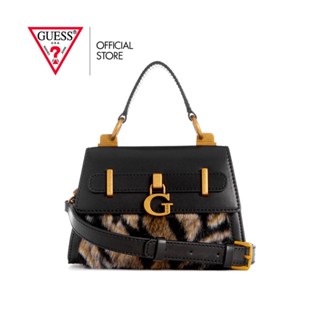 GUESS กระเป๋าสะพายผู้หญิง รุ่น WT897378 BERGEN MICRO MINI สีมัลติ