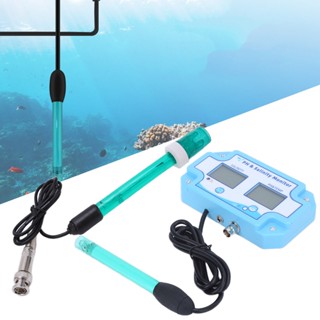Good Work PH-2987 3 in 1 Online PH ความเค็ม TEMP Meter เครื่องวิเคราะห์คุณภาพน้ำสำหรับตู้ปลา
