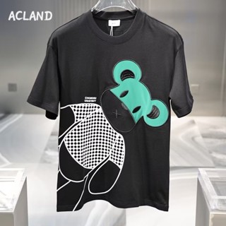 Acland เสื้อยืดผู้ชาย ผู้ชายเสื้อเชิ้ต เสื้อยืด ผ้านุ่ม ใส่สบาย ไม่หด ไม่ต้องรีด MTX2390KHO 37Z230912