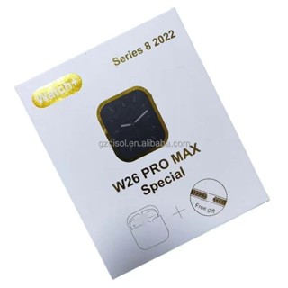 W26 pro max promax W26pro max W26promax นาฬิกาข้อมืออัจฉริยะ reloj series seri 7 smartwatch 2022 2023