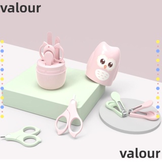 Valour กรรไกรตัดเล็บ พร้อมกล่อง ปลอดภัย สําหรับเด็กทารกแรกเกิด