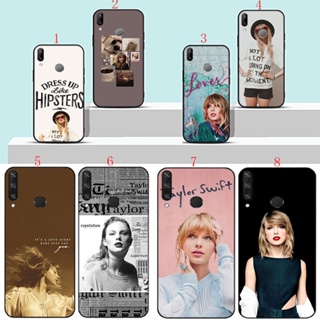 เคสโทรศัพท์มือถือแบบนิ่ม ลายอะนิเมะ Taylor Swift สีดํา สําหรับ Huawei Y8S Y9S Nova 7 SE Nova 2i 2 Lite P20 Lite Psmart Pro 2019 H12