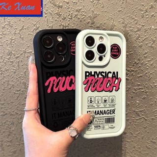 เคสโทรศัพท์มือถือแบบนิ่ม ลายดอกกุหลาบ สีแดง สําหรับ Iphone 14ProMax xs121113เคสโทรศัพท์มือถือ ลายภาษาอังกฤษ สําหรับ Apple DDPL