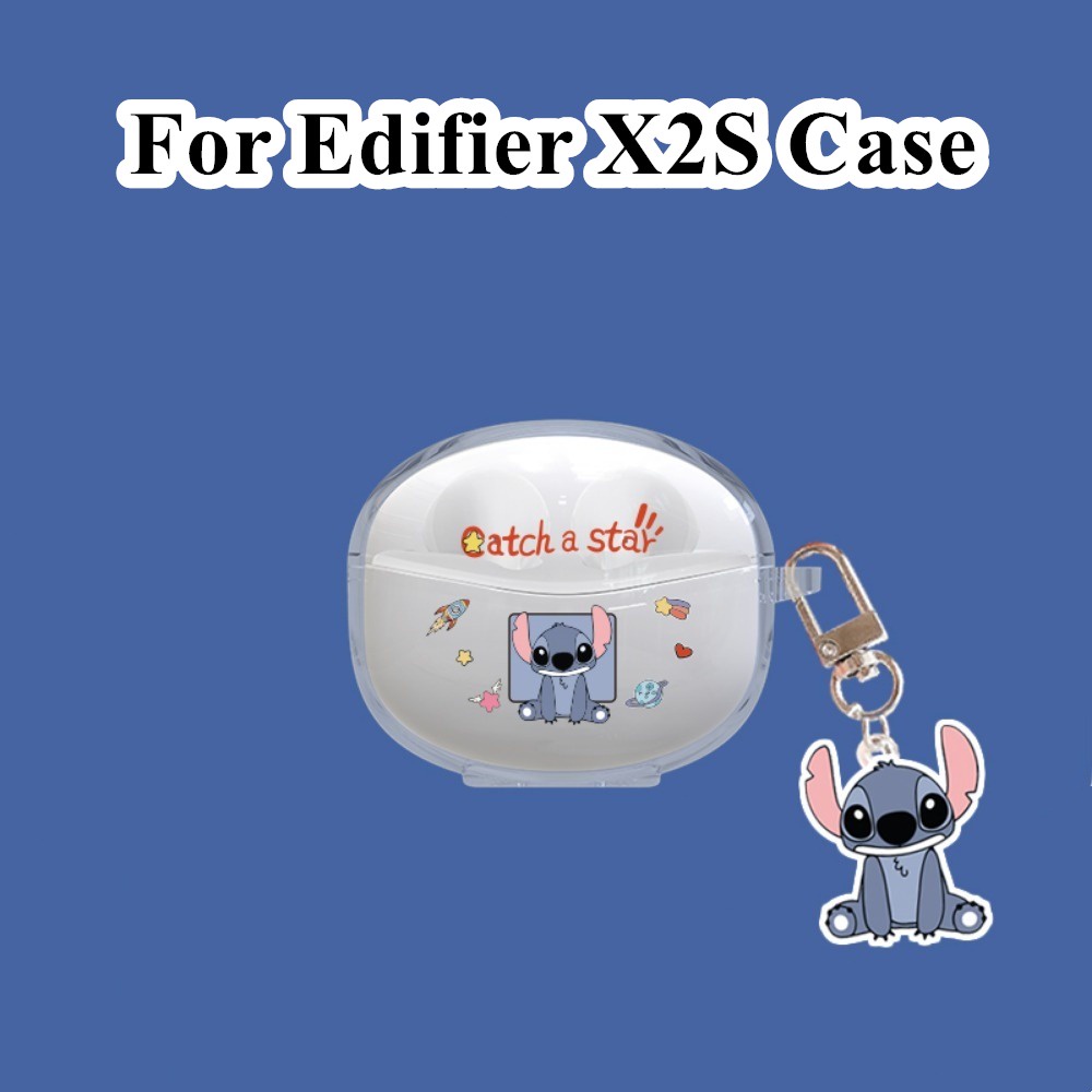 【คุณภาพสูง】เคสหูฟัง แบบนิ่ม ลายการ์ตูน สําหรับ Edifier X2S Edifier X2S
