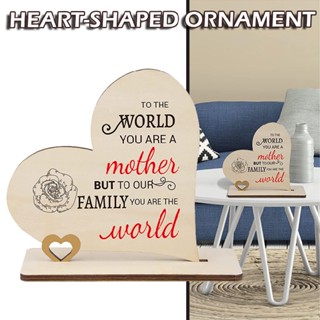 Wooden Table Desktop Plaque Decoration Sign Mothers Day Keepsake Gifts for Mom