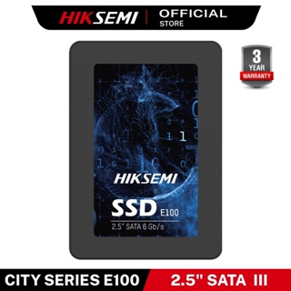 [NEWSEP23 ลด20%] HIKSEMI CITY SERIES SSD E100 128GB - 1024GB 3D NAND SATA III WARRANTY 3 YEARS