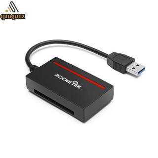 Quu Rocketek CFast Reader USB 3 0 to Adapter 2 5 HDD ฮาร์ดไดรฟ์ SSD CF การ์ด