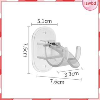 [lswbd] ตะขอแขวนผ้าม่าน แบบไม่ต้องเจาะ สําหรับห้องน้ํา ห้องนอน