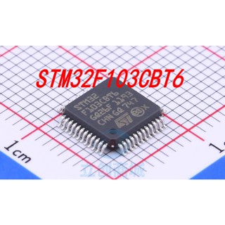 ชิปอิเล็กทรอนิกส์ STM32F103CBT6 LQFP-48