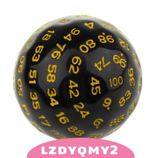 [Lzdyqmy2] ลูกเต๋าอะคริลิค หลายด้าน สําหรับเล่นเกมกระดาน