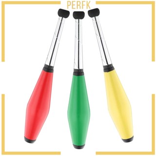 [Perfk] Pro Juggling Clubs Sticks Pins เบาพิเศษ เพื่อการศึกษา สําหรับเด็กเล่นของเล่น