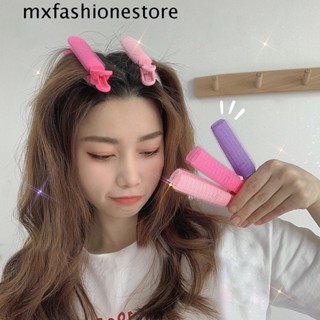 Mxfashione กิ๊บติดผม แบบขนปุยธรรมชาติ สีแคนดี้ สําหรับจัดแต่งทรงผม