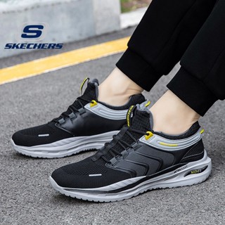 Skechers_ รองเท้าผ้าใบลําลอง ข้อสั้น คุณภาพสูง เหมาะกับการวิ่ง สําหรับผู้ชาย