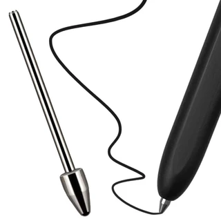 DYNA Touch Stylus Tip, แท็บเล็ตเติมดินสอ Nib, ทนต่อการสึกหรอไทเทเนียมอัลลอยด์ Silver S Pen Nib สําหรับ Galaxy Tab S7/S8/S9+ S23 Note20