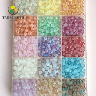 Tarsureth ลูกปัดแก้ว ทรงกลม แฮนด์เมด 8 มม. คละสี สําหรับทําเครื่องประดับ สร้อยข้อมือ 500 ชิ้น