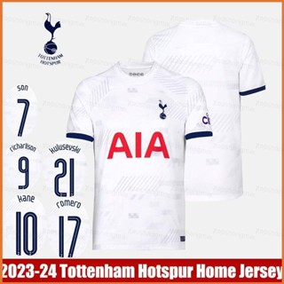 Yt3 เสื้อกีฬาแขนสั้น ลายทีมชาติฟุตบอล Tottenham Hotspur Home Kane Son Romero Kulusevski Richarlison Jersey YT3 2023-2024 พลัสไซซ์ TY3