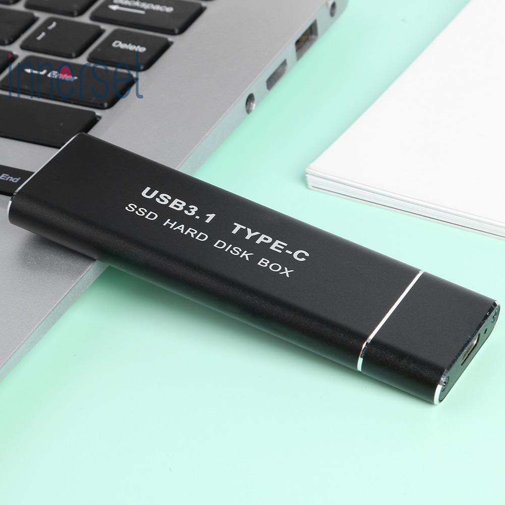 Nvme กล่องฮาร์ดดิสก์ภายนอก SDD Enclosure SSD M.2 M Key PCIE NVME [innerset]