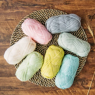🚨FLASH SALE! 🧶ไหมพรมเด็ก 38 สี​ (แบรนด์ Ruyi Bird) - เส้นกลาง 1.5มม. ​ปลอดภัยสำหรับทารก​ 78%ฝ้าย 22%อะคริลิก ส่งตรงจากจีน