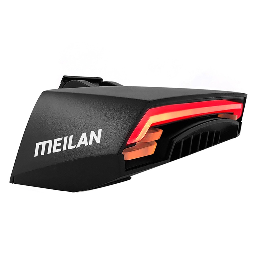 Meilan X5 ไฟท้ายจักรยาน LED แบบไร้สาย ชาร์จ USB