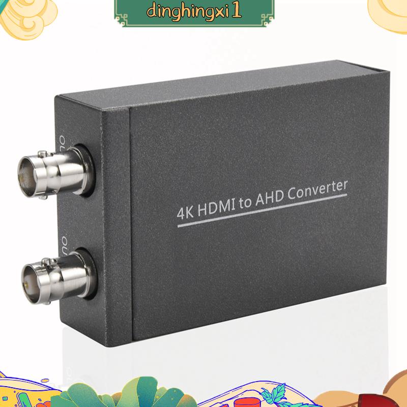 ตัวแปลงโลหะ 4K HDMI เป็น AHD 4K HDMI สําหรับกล้องรักษาความปลอดภัย แล็ปท็อป คอมพิวเตอร์ PC เป็น BNC A