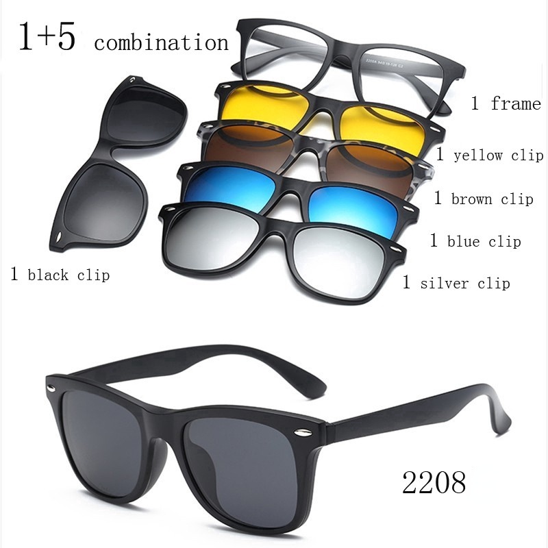 (JIUERBA) ขายส่ง แว่นตากันแดด เลนส์โพลาไรซ์ TR90 5-in-1 สไตล์เรโทร สําหรับผู้ชาย และผู้หญิง เหมาะกับการขี่จักรยาน เล่นกีฬา
