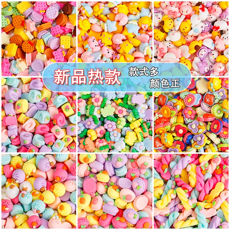 กาวครีมเรซิ่น ขนาดเล็ก ลายการ์ตูน แฮนด์เมด diy สําหรับทําเครื่องประดับ กิ๊บติดผม โทรศัพท์