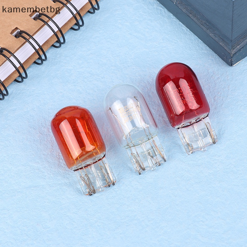 Kamembetbg หลอดไฟถอยหลัง T20 7440 7443 WY21W W21W Haen Bulbs 7443 W21/5W T20 12V TH