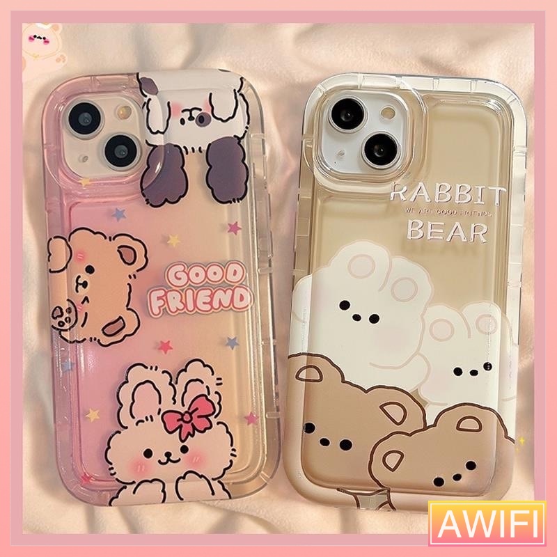 AWIFI เคสไอโฟน 15 เคสไอโฟน 11 12 13 14 Pro Max 8 7 Plus X/XS Max นิ่มกันกระแทก ป้องกันรอย เคสโทรศัพท์, #5028