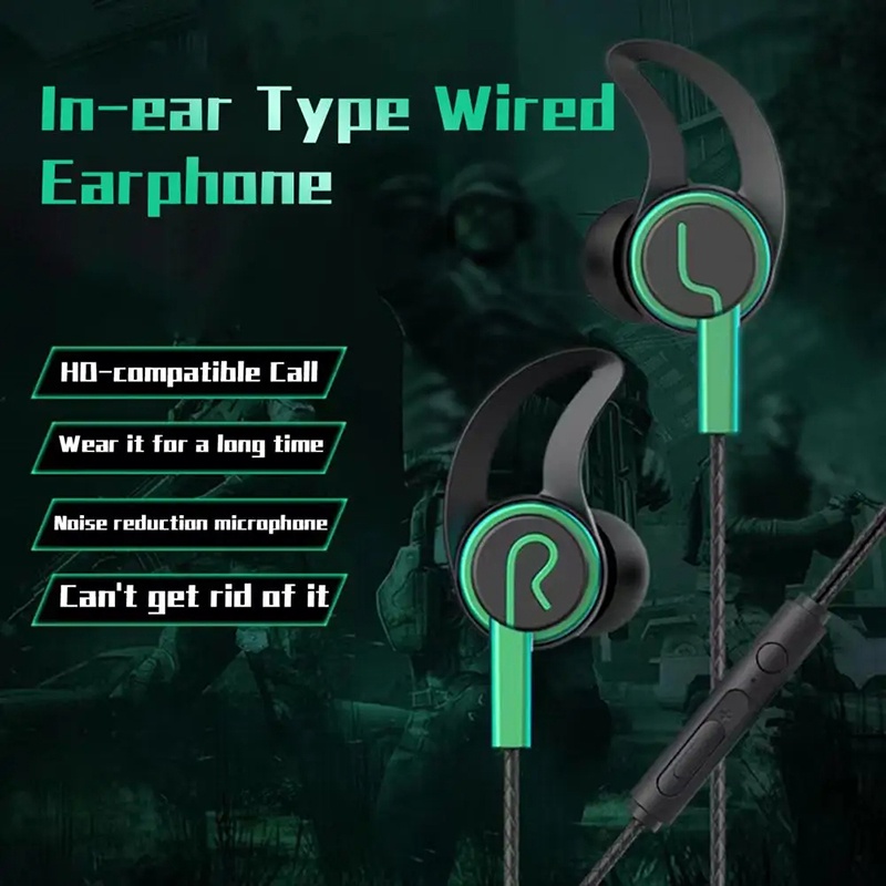 ชุดหูฟังเล่นเกม แบบใช้สาย 3.5 มม. ทนทาน ไม่มีเสียงรั่วซึม