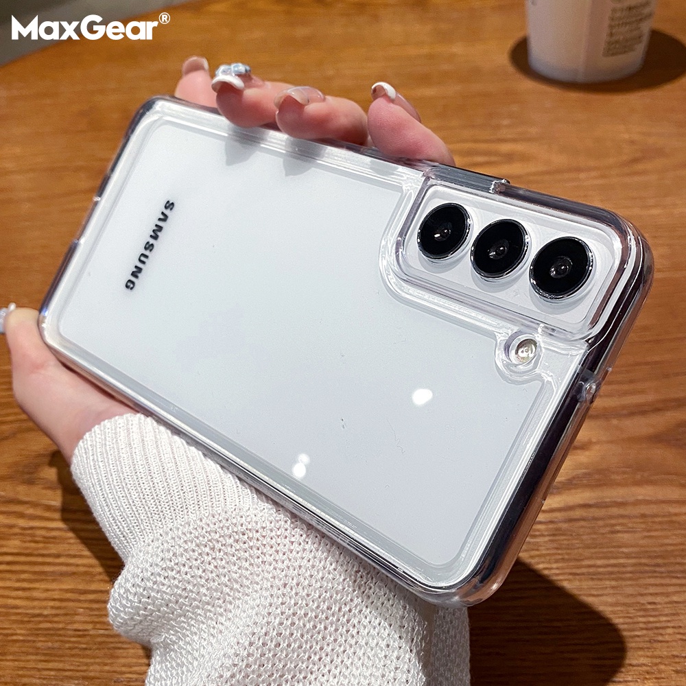 เคสโทรศัพท์มือถือแบบใส กันกระแทก หรูหรา สําหรับ Samsung S23 FE S23FE S23 S22 S21 FE Plus Ultra A54 S22Plus S22Ultra