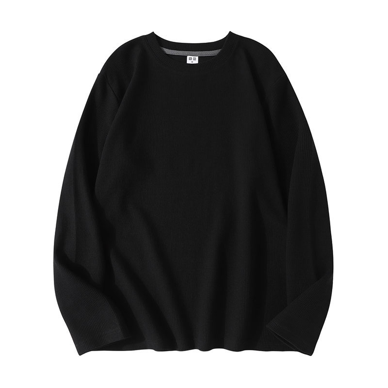 เสื้อยืดแขนยาว คอกลม สําหรับผู้ชาย