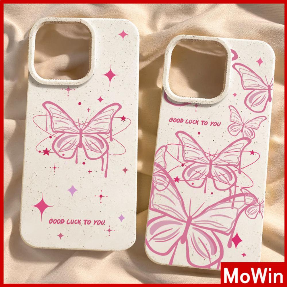 Mowin - เข้ากันได้สำหรับ เคสไอโฟน เคสไอโฟน11 เคส iphone 11 กรณีเป็นมิตรกับสิ่งแวดล้อมสีขาวกรณีนุ่มป้