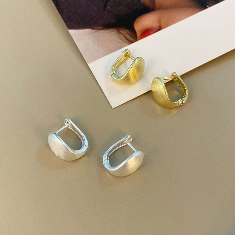 ต่างหูห่วง ย้อนยุค สําหรับผู้หญิง Hikaw เงิน ห่วงต่างหูน่ารัก เจาะ ต่างหู ชุดเครื่องประดับ ไฮโปอัลเลอร์จีนิก - รูปที่ 7