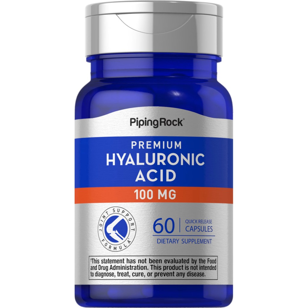 H-Joint Hyaluronic Acid 100 mg. (60Capsules) กรดไฮยาลูโรนิก