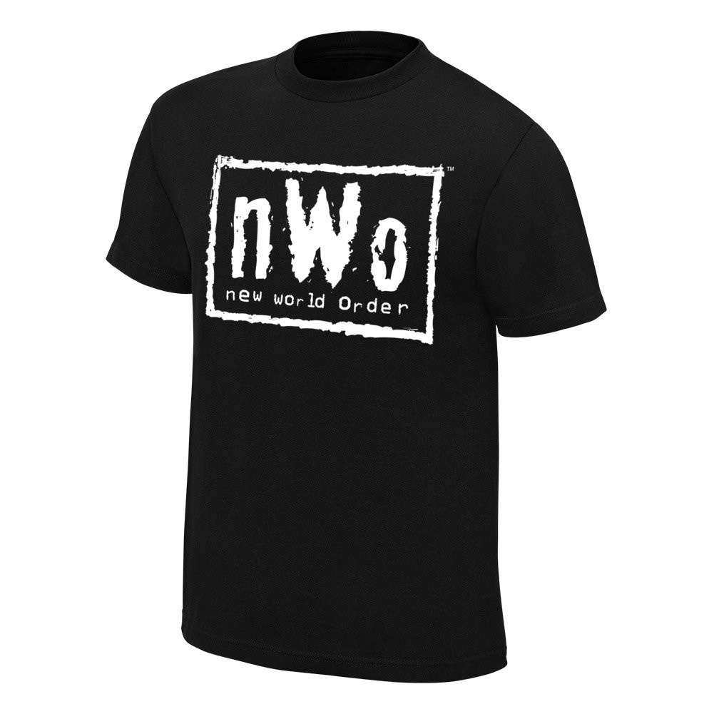 NewWWE Wear nwo Retro เสื้อยืดสีดำS-5XL