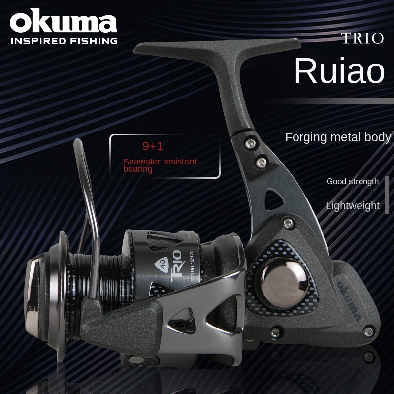 OKUMA Trio 1000-5000 Series Fishing Gear All-metal Seapole
