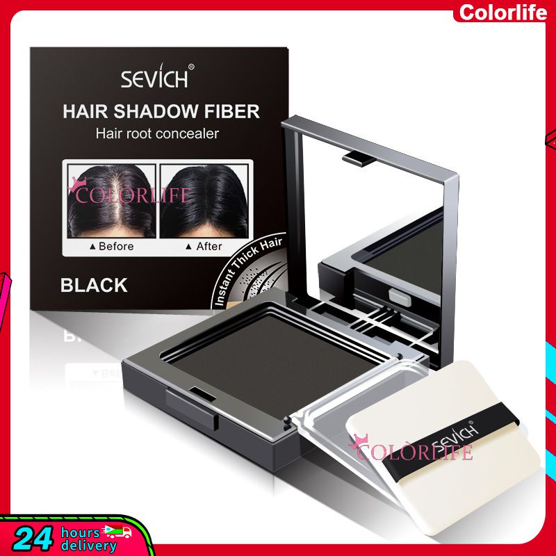 Sevich คอนซีลเลอร์ปกปิดเส้นผมชั่วคราว สีขาว สีเทา 3 สี 12 กรัม