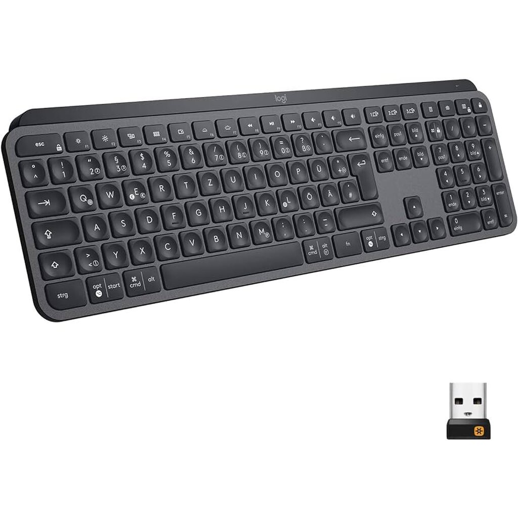 Logitech MX Keys S Wireless Keyboard Graphite