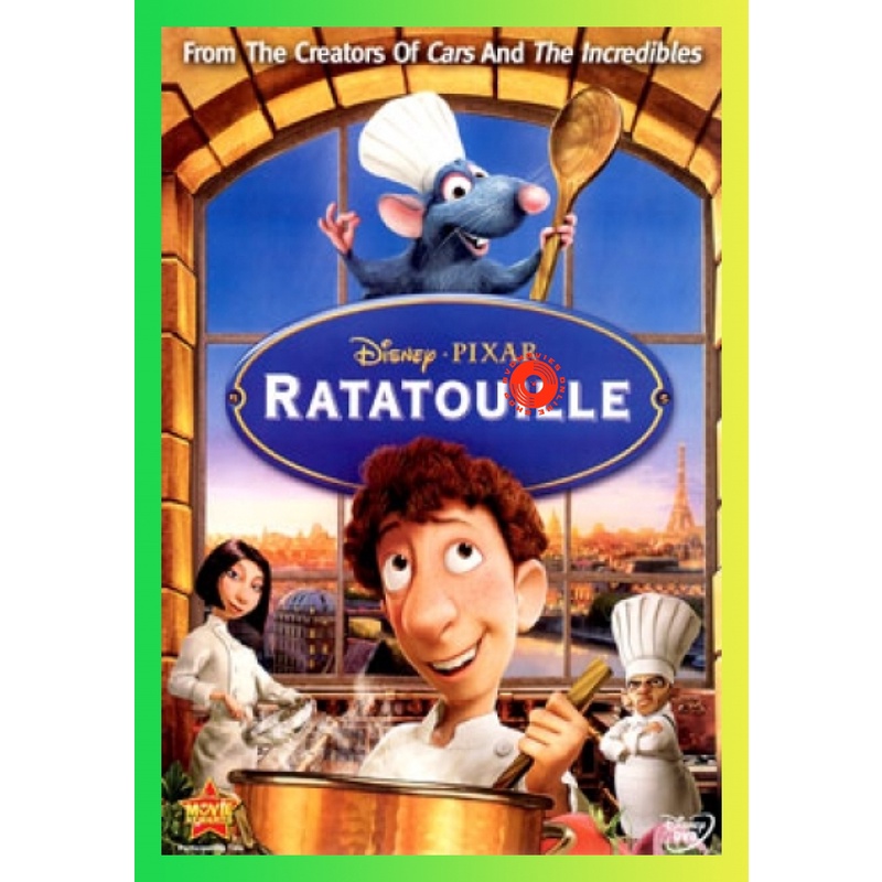 NEW DVD RATATOUILLE ระ-ทะ-ทู-อี่ พ่อครัวตัวจี๊ด หัวใจคับโลก (เสียง ไทย/อังกฤษ| ซับ ไทย/อังกฤษ) DVD N